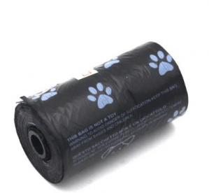 Degradable Pet poop bags Outdoor Pet Excrement Garbage Clean Bag With Bone