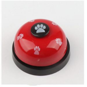 Pet Press Jingle Dog Cat Trainer Pet Intelligence Toy Footprints Press Bells Dog Paw Prints Ringer