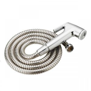 ABS Bathroom Portable Bidet Sprayer Handhold Toilet Bidet Shower Head Sprayer for Personal Hygiene w/ 1.5m Stainless Steel Hose