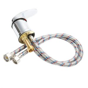 60cm Zinc Alloy Shampoo Faucet Hose Pipe for Salon Shampoo Bowl Backwash