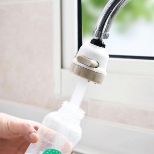 360&deg; Rotating Faucet Nozzle Booster Shower Kitchen Water Saving Filter Tap Head