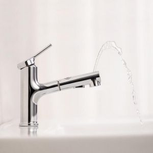 DABAI Bathroom Basin Sink Faucet With Pull Out Rinser Sprayer Gargle 2 Mode Mixer Tap from XIAOMI youpin