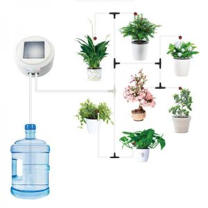 Solar Energy Charging Intelligent Garden Automatic Watering Device Set Flower Sprinkler Drip Irrigation Watering Tool Kits Water T