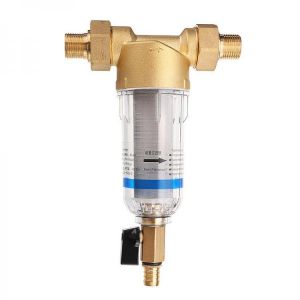 TMOK Water Pre Filter System 3/4" &amp; 1" Brass Mesh Prefilter Purifier w/ Reducer Adapter