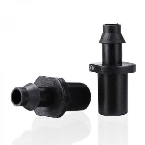 50Pcs 4/7mm Mist Spray Connector Garden Hose Single Barbed Joints Watering Micro Drip Irrigation System Nozzle Sprinklers Connect 