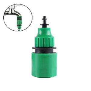 10Pcs Garden Water Quick Coupling 1/4 Inch Hose Quick Connectors Garden Irrigation Pipe Connectors Homebrew PVC Watering Tubing Fi