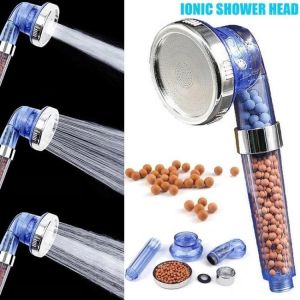 Anion Shower Head Filter SPA Water-saving Filtration Cleaner Handheld Bathroom