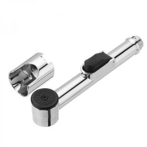 ABS Bathroom Portable Bidet Sprayer Handhold Toilet Bidet Shower Head Sprayer for Personal Hygiene w/ Mounting Bracket Switch