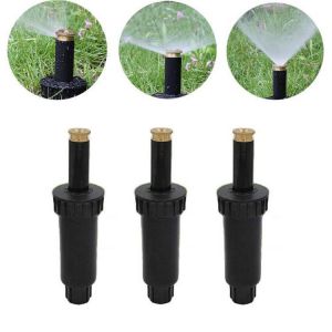 90/180/360 Degree P op Up Spray Head Adjustable Sprinklers Buried Nozzle for Watering Lawn Garden Irrigation