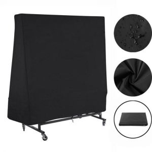 300D Heavy Duty Waterproof Outdoor Table Tennis Ping Pong Tables Cover Protector