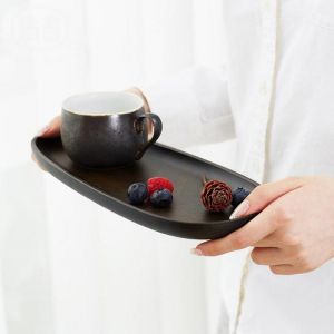 Chengshe Multifunctional Bamboo Saucer Tea Tray Fruit Plate Snack Plate Nut Plate from XIAOMI Ecological Chain