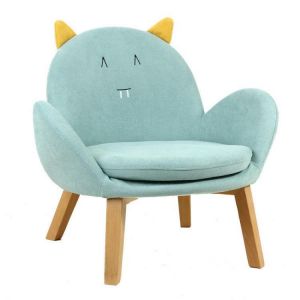 Children Single Fabric Sofa Cartoon Animal Removable Washable