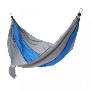 shopping ריהוט Nylon Color Matching Hammock Outdoor Camping Ultra Light Portable Hammock for Double Person