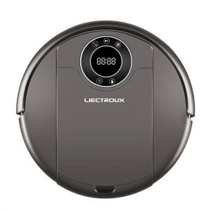 LIECTROUX ZK808 Robot Vacuum Cleaner WiFi Application Map Navigation Smart Memory UV Sterilization Wet Mop 3000Pa Suction Brushles