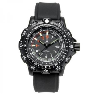 WAITIME&trade; 8015 Military Luminous Display Men Wrist Watch Silicone Strap Quartz Watch