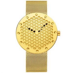 CRRJU 2143 Creative Hollow Dial Design Fashion Needle  Quartz Watch