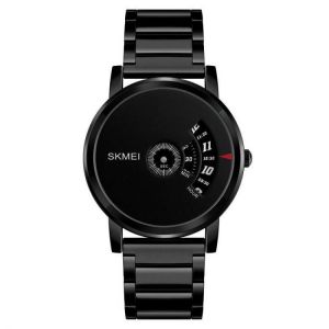 SKMEI 1260 Creative Watch Luxury Male Stainless Steel Strap Quartz Business Wrist Watch