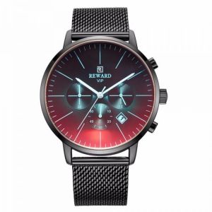 Reward RD82004M Fashion Men Watch Light Luxury Waterproof Chronograph Stainless Steel Quartz Watch