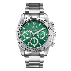 CHENXI 086A Business Style Creative Dial Men Wrist Watch Full Steel Analog Quartz Watches