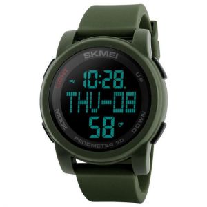 SKMEI 1317 Digital Watch Pedometer Calorie Tracking Men LED Countdown Sport Watches