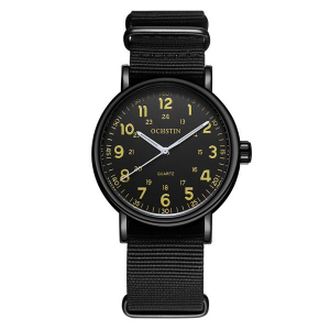 OCHSTIN 1249 Men Quartz Watch Casual Leather Strap Business Watch