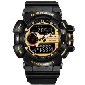 SMAEL 1436 Military Style LED Digital Watch Display Time Date Sport Wristwatch