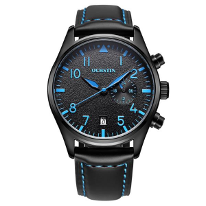 OCHSTIN GQ043C  Fashion Men Quartz Watch Luxury Leather Strap Sport Watch