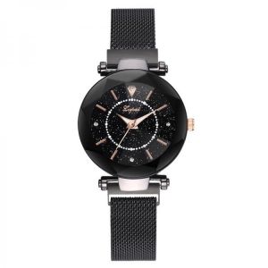 LVPAI P833 Star Dial Shining Unique Design Women Wrist Watch Full Steel Quartz Watches