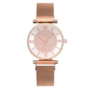 DEFFRUN A326 Star Simple Starry Decoration Casual Style Women Watch Quartz Wrist Watch