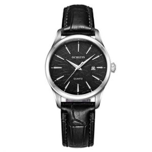 OCHSTIN LQ022-A Casual Style Female Wrist Watch Waterproof Leather Band Quartz Movement Watch