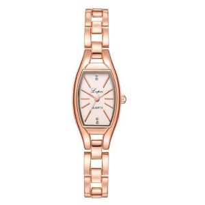 LVPAI LP104 Unique Style Elegant Women Bracelet Watch Steel Band Quartz Watch
