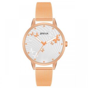 JINFAN JL06 Casual Style Women Wrist Watch Full Steel Quartz Watches