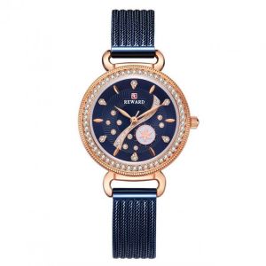 REWARD RD22004L Casual Women Watch Waterproof Light Luxury Stainless Steel Strap Quartz Watch