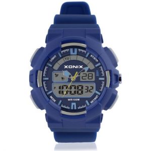 XONIX NZ Children Watch Dual Display Waterproof 100M Luminous Swimming Sport Student Watch