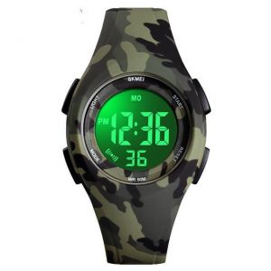 SKMEI 1459 Luminous 50M Waterproof Alarm Chrono Calendar Stop Watch Children Digital Watch