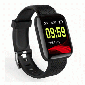 XANES&reg; M5 1.3&#039;&#039; Color Screen IP67 Waterproof Smart Watch Heart Rate Monitor Information Push Find Phone Fitness 