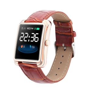 XANES&reg; V60S 1.3'' Color Screen IP67 Waterproof Smart Watch Blood Pressure Monitor Information Push Stopwatch Spo