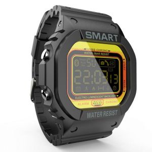 LOKMAT MK22 1.21'' 5ATM Waterproof Smart Watch Calendar Altimeter Heart Rate Monitor Anti-lost Sport Fitness Bracelet