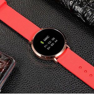 XANES&reg; T8 Color Touch Screen IP67 Waterproof Smart Watch Heart Rate Blood Pressure Monitor Multiple Sports Modes Fitness B
