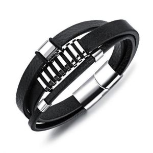Punk Personality Bracelet Retro Multi-layer Leather Bracelet