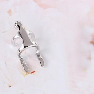 1Pc Gold Silver Color Human Wrap Cartilage Earring No Piercing Ear Climber Earrings for Women