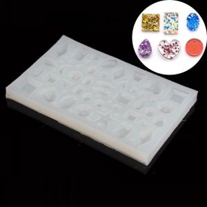 shopping ציוד לבניית תכשיטים Silicone Mold DIY Pendant Craft Mould Decoration Design Gift Jewelry Tools