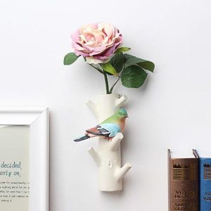 Creative Resin Flower Bird Tree Shape Hook Home Hangers Stand Decoration