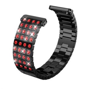 Luxury Crystal Alloy Watch Band High Quality 18mm Replacement Wristbands For Fitbit Versa