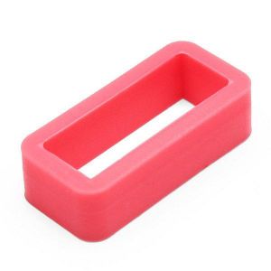 20mm PVC Watch Strap Retaining Hoop Loop Rubber Retainer Buckle Holder