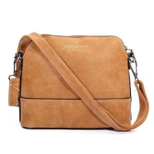 Women Nubuck Shell Bags Girls Vintage Shoulder Bags Crossbody Bags Messenger Bags