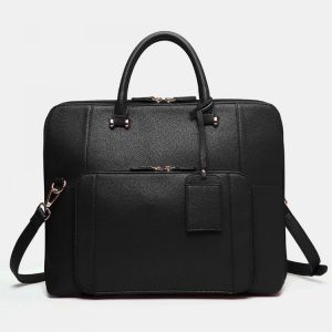 Women Design Solid Handbag Multifunction Crossbody Bag