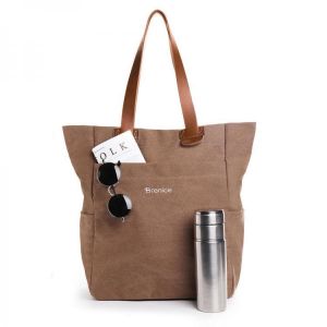 Brenice Vintage Multipurpose Casual Canvas Backpack Handbag For Women Men
