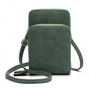 pierre loues Women Solid Card Bag Phone Bag Crossbody Bag