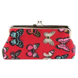 Retro Vintage Travel Cosmetic Makeup Storage Butterfly Bag Case Toiletry Holder Organizer Pouch